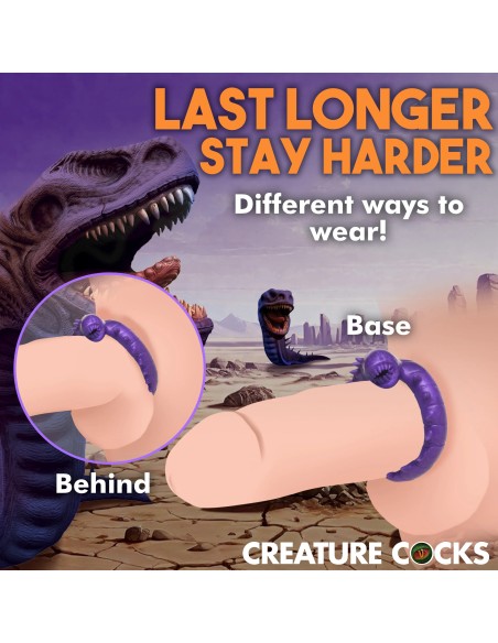 Cockring Slitherine Violet | FetishXplore