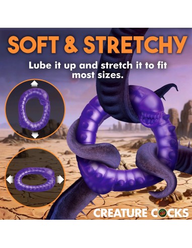 Cockring Slitherine Violet | FetishXplore