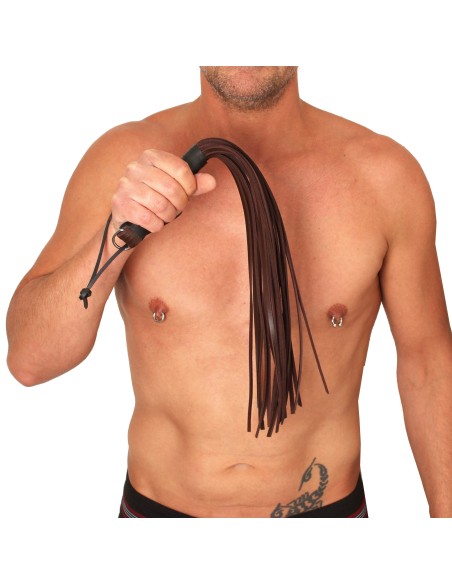Martinet Brown leather straps 50cm