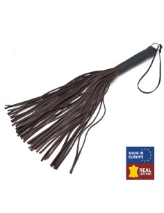 Martinet Brins en Cuir Marron 50cm | FetishXplore