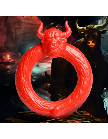 Cockring Beast Mode Rouge 40mm| FetishXplore
