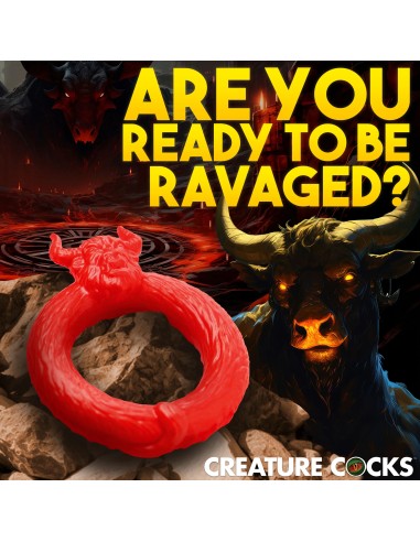 Cockring Beast Mode Rouge 40mm| FetishXplore