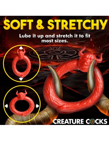 Cockring Beast Mode Rouge 40mm| FetishXplore