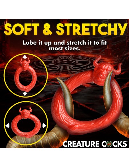Cockring Beast Mode Rouge 40mm| FetishXplore