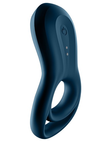 Cockring Vibrant Satisfyer Epic Duo Navy | FetishXplore