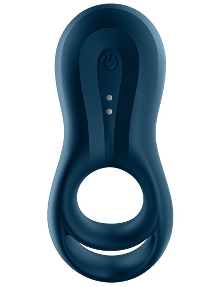 Cockring Vibrant Satisfyer Epic Duo Navy | FetishXplore