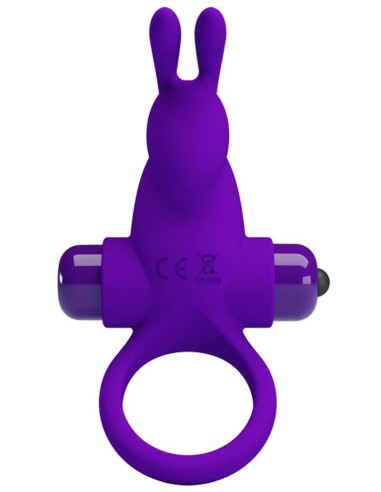 Cockring Rabbit Pretty Love 10 Vibrations Violet | FetishXplore