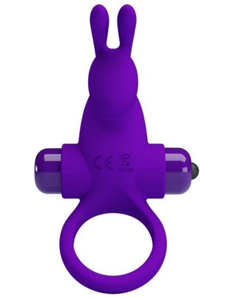 Cockring Rabbit Pretty Love 10 Vibrations Violet | FetishXplore