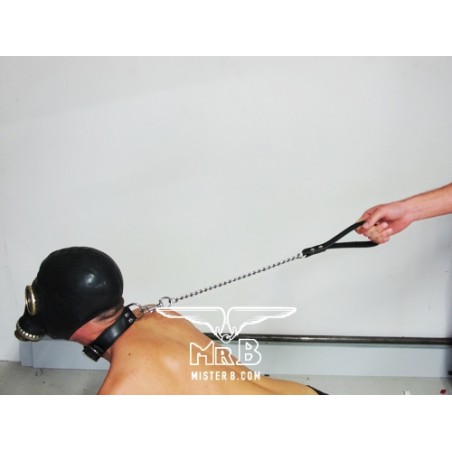 Laisse avec Chaîne de 45cm