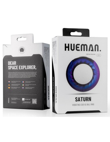 Anneau Vibrant Saturne Hueman 50mm | FetishXplore