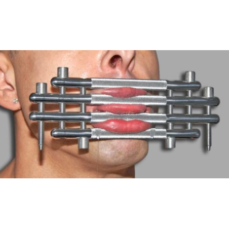 Block Lips Metal Baillon