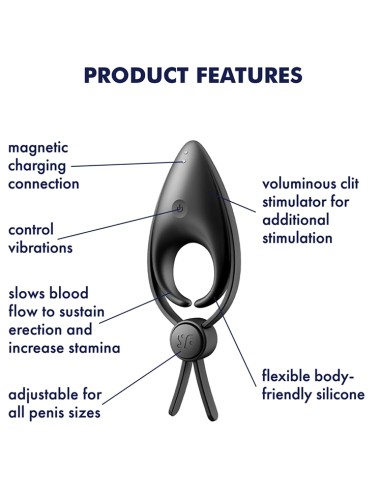 Cockring Sniper Satisfyer 28mm | FetishXplore