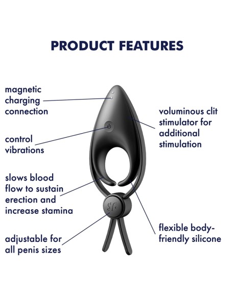 Cockring Sniper Satisfyer 28mm | FetishXplore