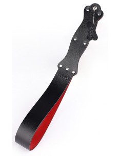 Paddle Slack 40cm Noir-Rouge | FetishXplore