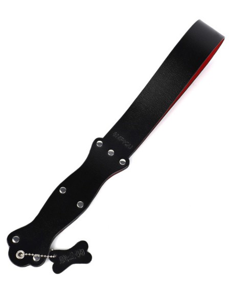 Paddle Slack 40cm Noir-Rouge | FetishXplore