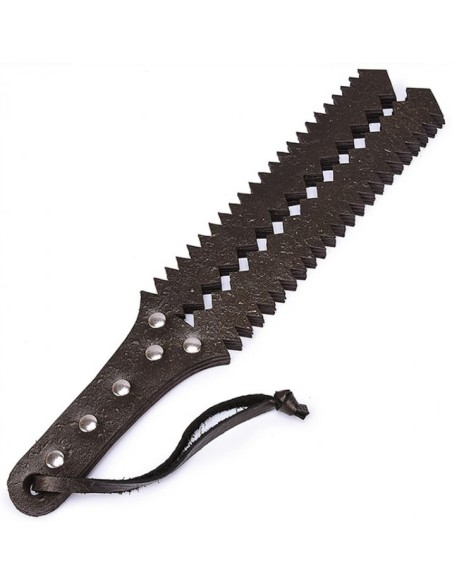 Paddle Simili 6 Lanières Sawtooth 35cm | FetishXplore