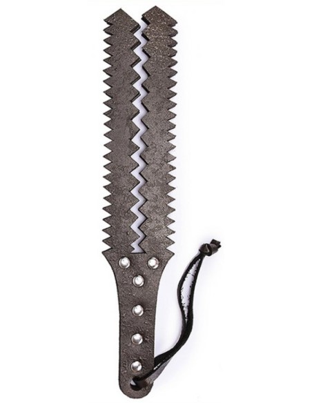Paddle Simili 6 Lanières Sawtooth 35cm | FetishXplore