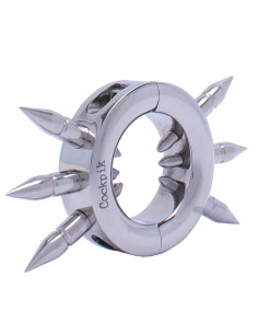 Ballstretcher en Métal avec Pointes CBT 38mm 280g | FetishXplore