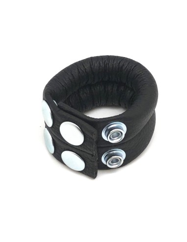 Ballstretcher Cuir 140g 4 Pressions | FetishXplore