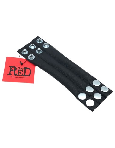 Ballstretcher Cuir 190g 6 Pressions The Red| FetishXplore