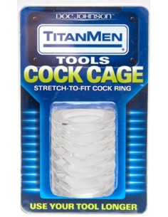 Ballstretcher Cock Cage 50mm Transparent | FetishXplore 2