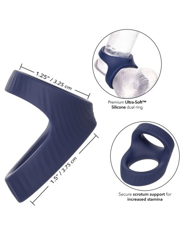 Ballstretcher Max Dual Ring Viceroy Blue
