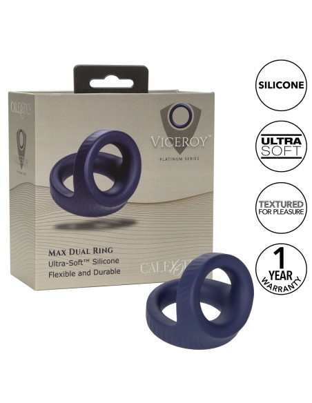 Ballstretcher Max Dual Ring Viceroy Blue