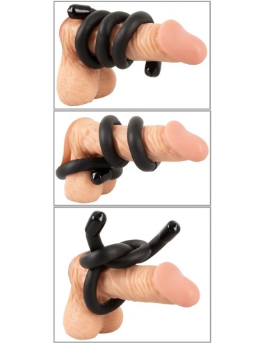 Cockring Bend Cock Noir | FetishXplore