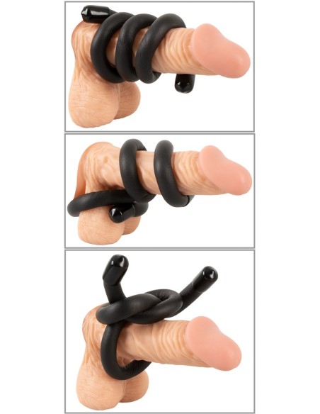 Cockring Bend Cock Noir | FetishXplore
