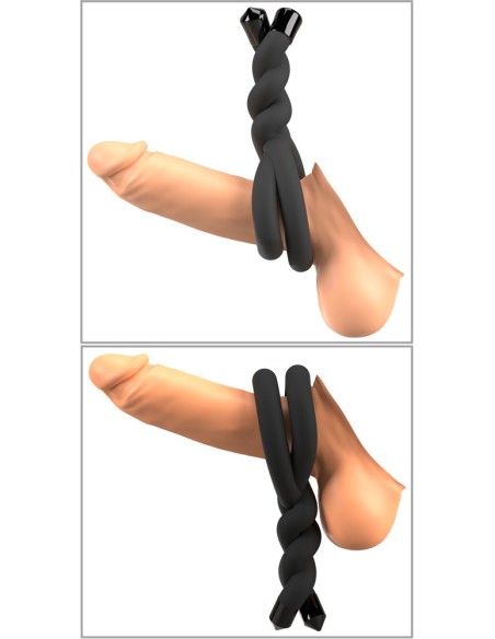 Cockring Bend Cock Noir | FetishXplore