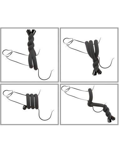 Cockring Bend Cock Noir | FetishXplore