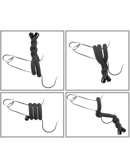 Cockring Bend Cock Noir | FetishXplore