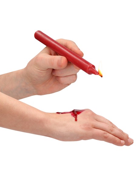 Lot de 4 Bougies SM Teasing Wax Multicolore | FetishXplore