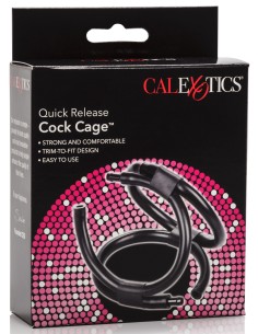 Ballstretcher Triple Cock Cage Noir | FetishXplore 2
