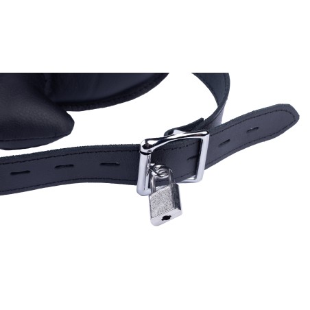 Bâillon en Cuir Rembourré