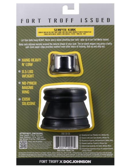 Ballstretcher Full Metal Jacket 33 mm - Weight 230g