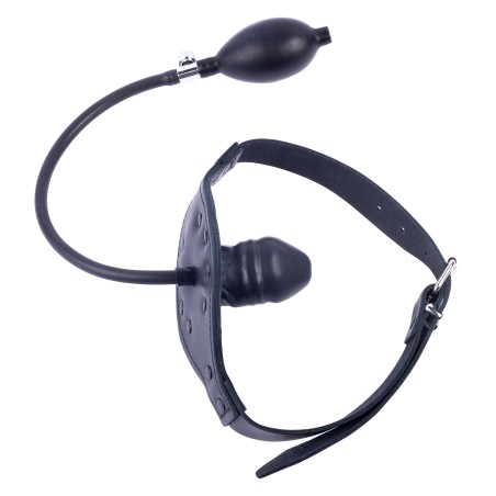 Bâillon Gonflable en Cuir