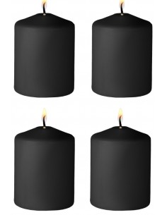 Lot de 4 Bougies Tease Candle Figue Noire 24g | FetishXplore