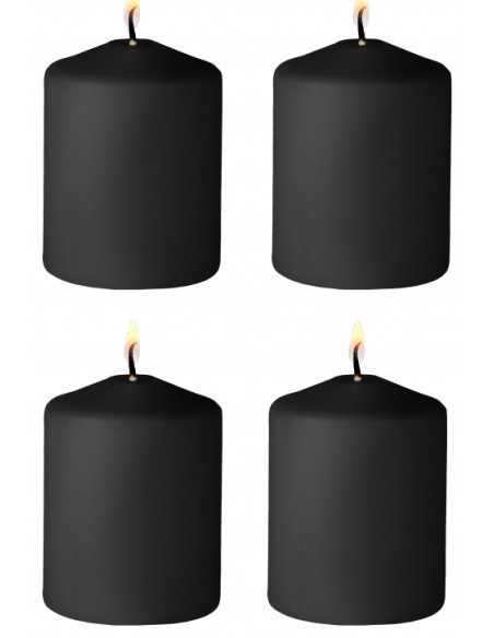 Lot de 4 Bougies Tease Candle Figue Noire 24g | FetishXplore