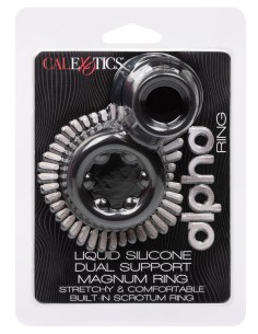 Ballstretcher Silicone Magnum Alpha Noir | FetishXplore 2