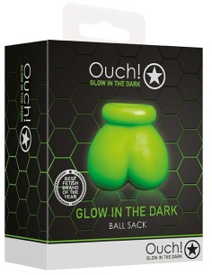 Sac à bourses Glow Sack 7 cm phosphorescent | FetishXplore 2