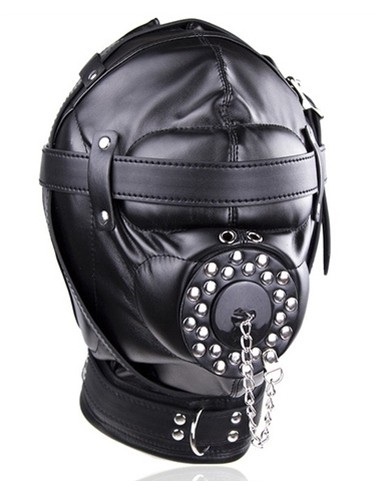 Cagoule SM Sensory Masked Noire | FetishXplore