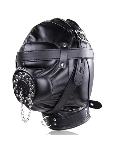 Cagoule SM Sensory Masked Noire | FetishXplore