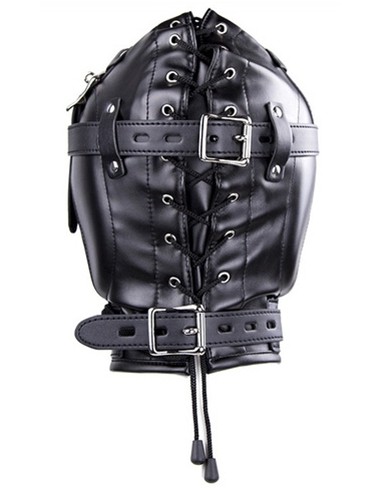 Cagoule SM Sensory Masked Noire | FetishXplore