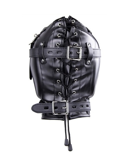 Cagoule SM Sensory Masked Noire | FetishXplore
