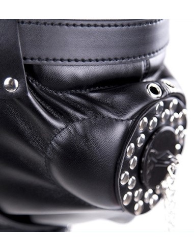 Cagoule SM Sensory Masked Noire | FetishXplore
