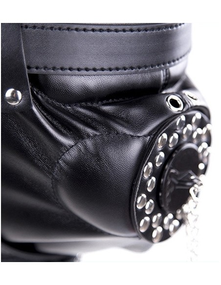 Cagoule SM Sensory Masked Noire | FetishXplore