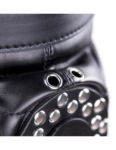 Cagoule SM Sensory Masked Noire | FetishXplore