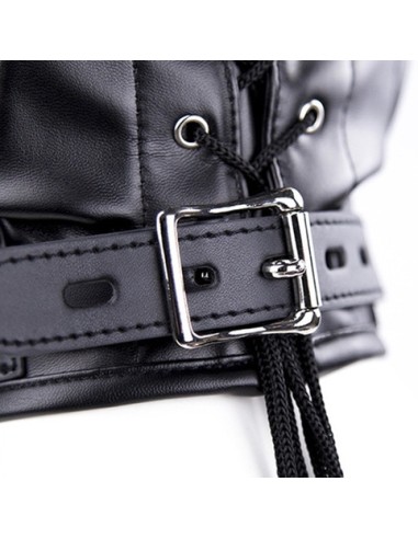 Cagoule SM Sensory Masked Noire | FetishXplore