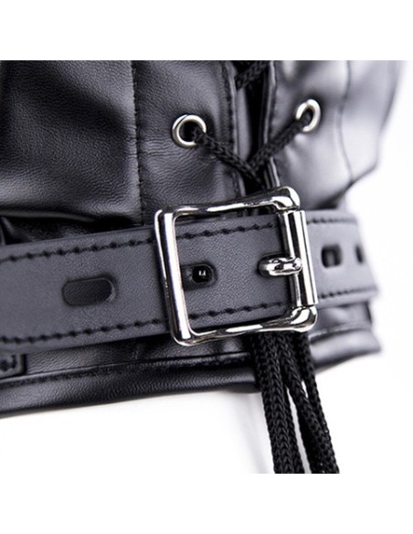 Cagoule SM Sensory Masked Noire | FetishXplore